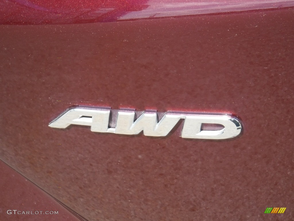 2019 CR-V EX AWD - Basque Red Pearl II / Gray photo #11