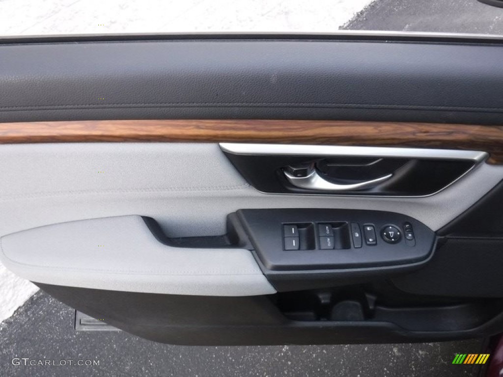 2019 CR-V EX AWD - Basque Red Pearl II / Gray photo #13