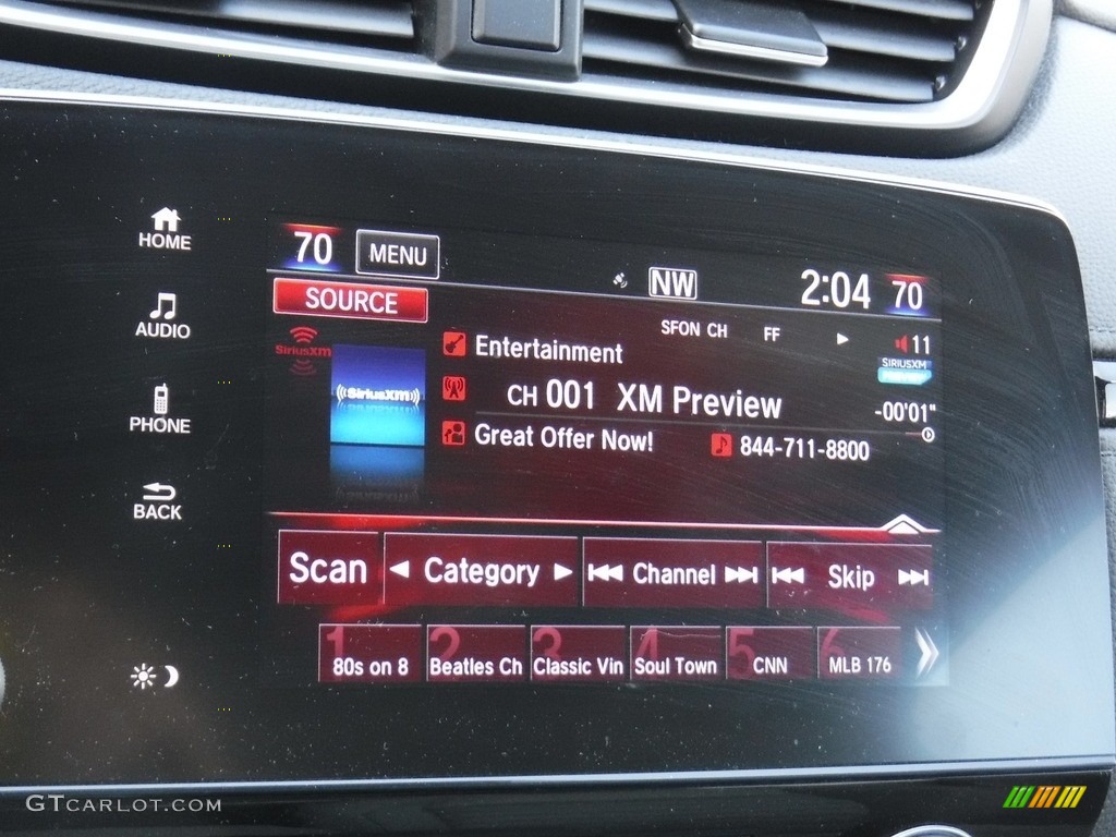 2019 CR-V EX AWD - Basque Red Pearl II / Gray photo #20