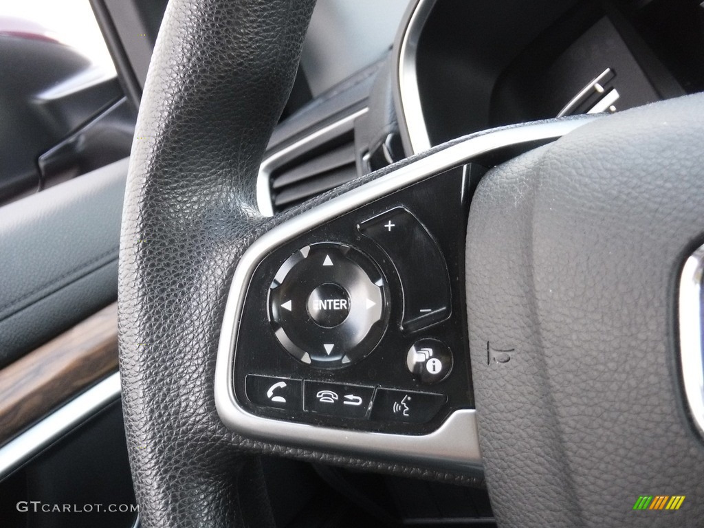 2019 CR-V EX AWD - Basque Red Pearl II / Gray photo #22