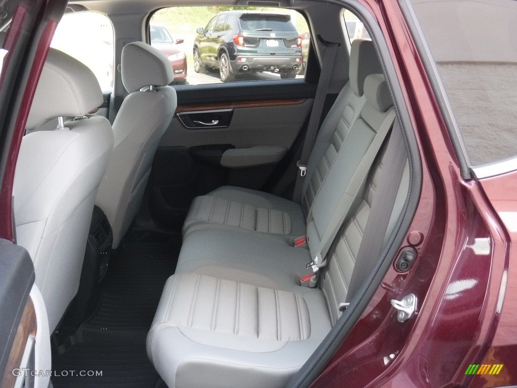 2019 CR-V EX AWD - Basque Red Pearl II / Gray photo #25