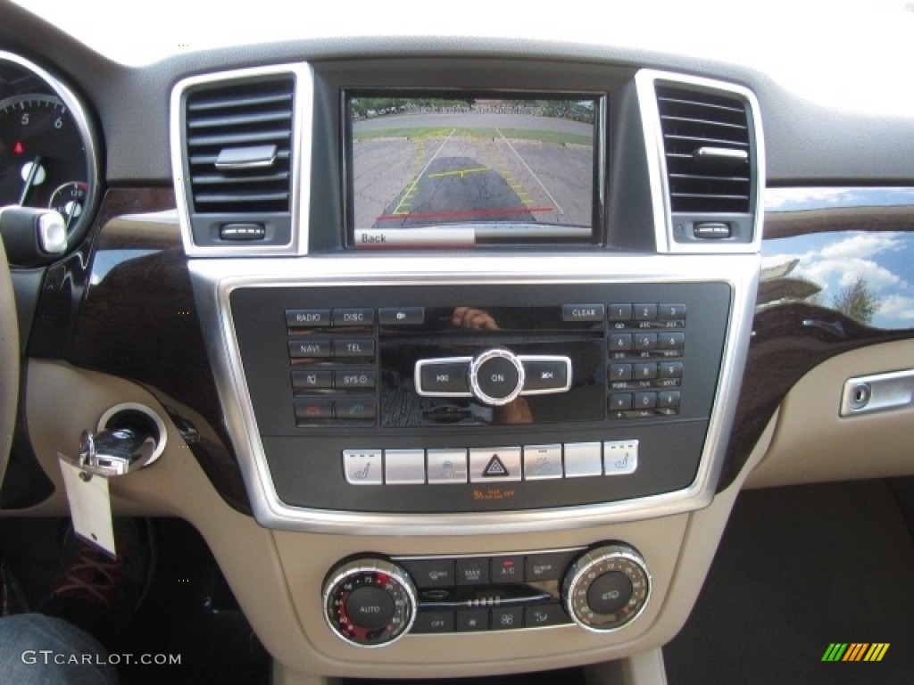 2014 ML 350 4Matic - Lunar Blue Metallic / Almond Beige photo #16