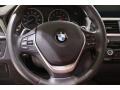 2018 BMW 3 Series Coral Red Interior Steering Wheel Photo