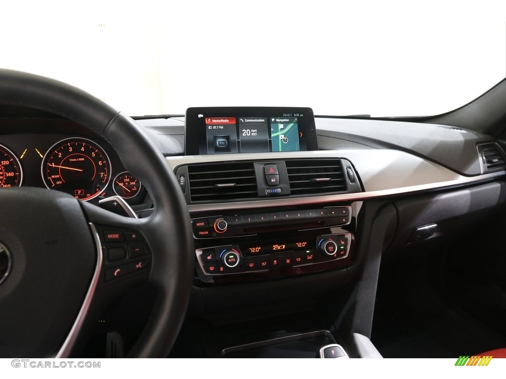 2018 3 Series 340i xDrive Sedan - Jet Black / Coral Red photo #9