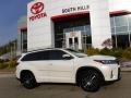 Blizzard White Pearl - Highlander SE AWD Photo No. 2