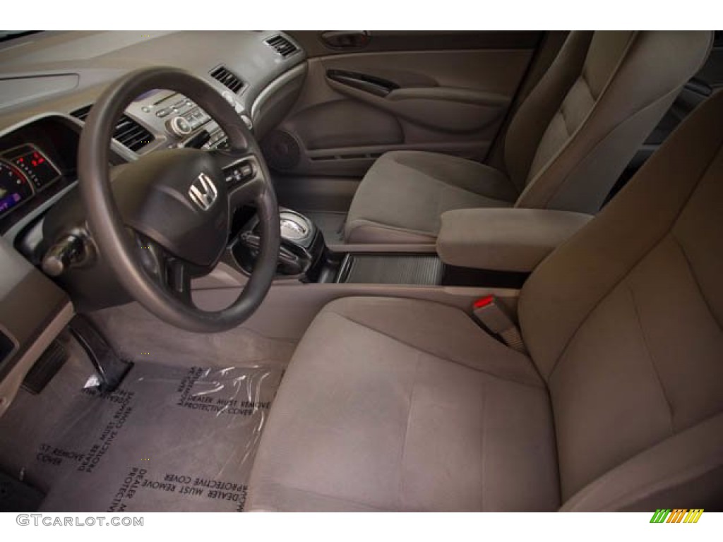 Gray Interior 2008 Honda Civic DX Sedan Photo #141746931