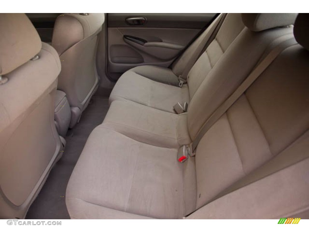 2008 Honda Civic DX Sedan Rear Seat Photo #141746996