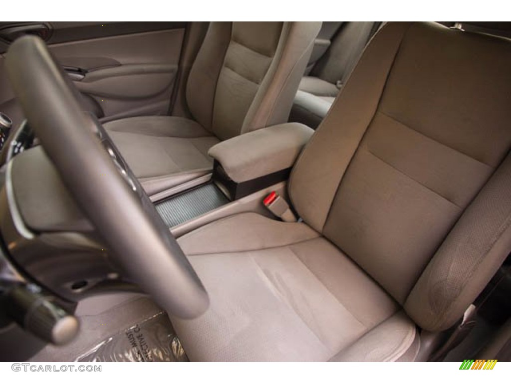 Gray Interior 2008 Honda Civic DX Sedan Photo #141747199