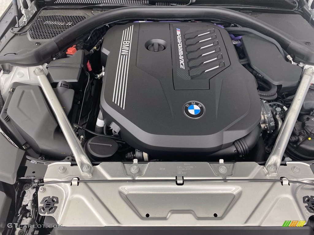 2021 BMW 4 Series M440i Convertible 3.0 Liter DI TwinPower Turbocharged DOHC 24-Valve Inline 6 Cylinder Engine Photo #141747482