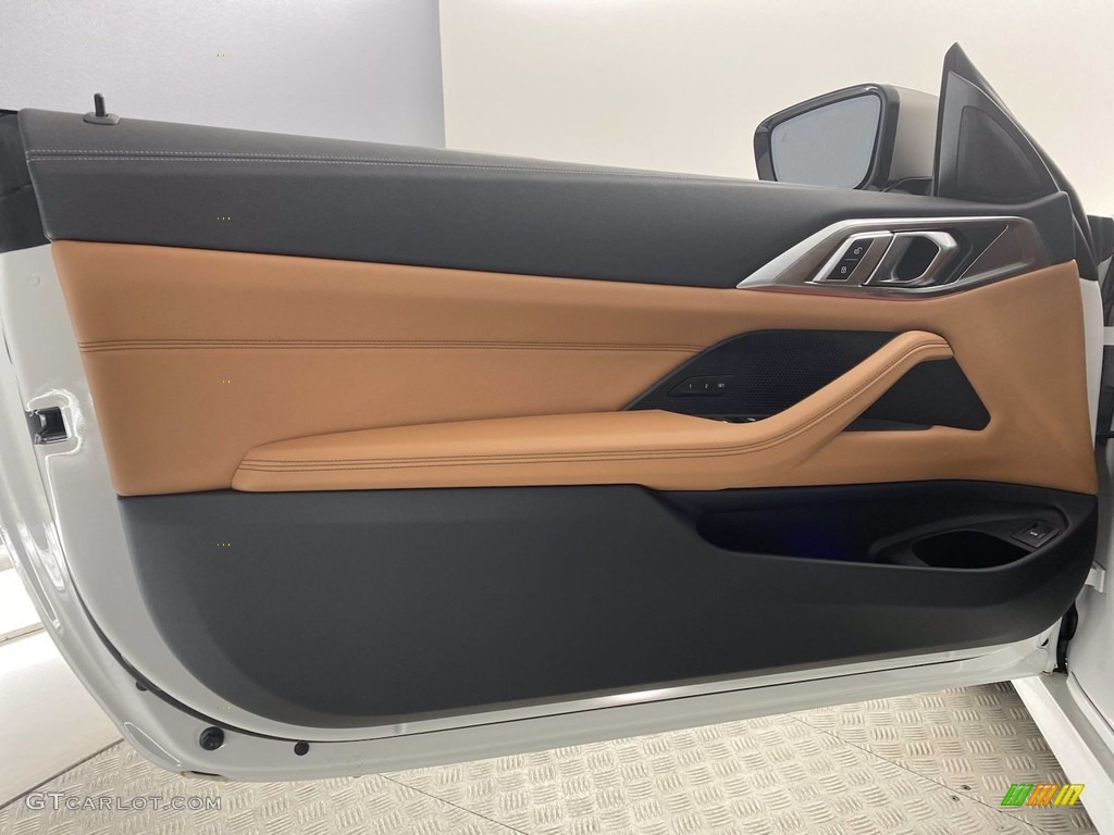 2021 BMW 4 Series M440i Convertible Cognac Door Panel Photo #141747496