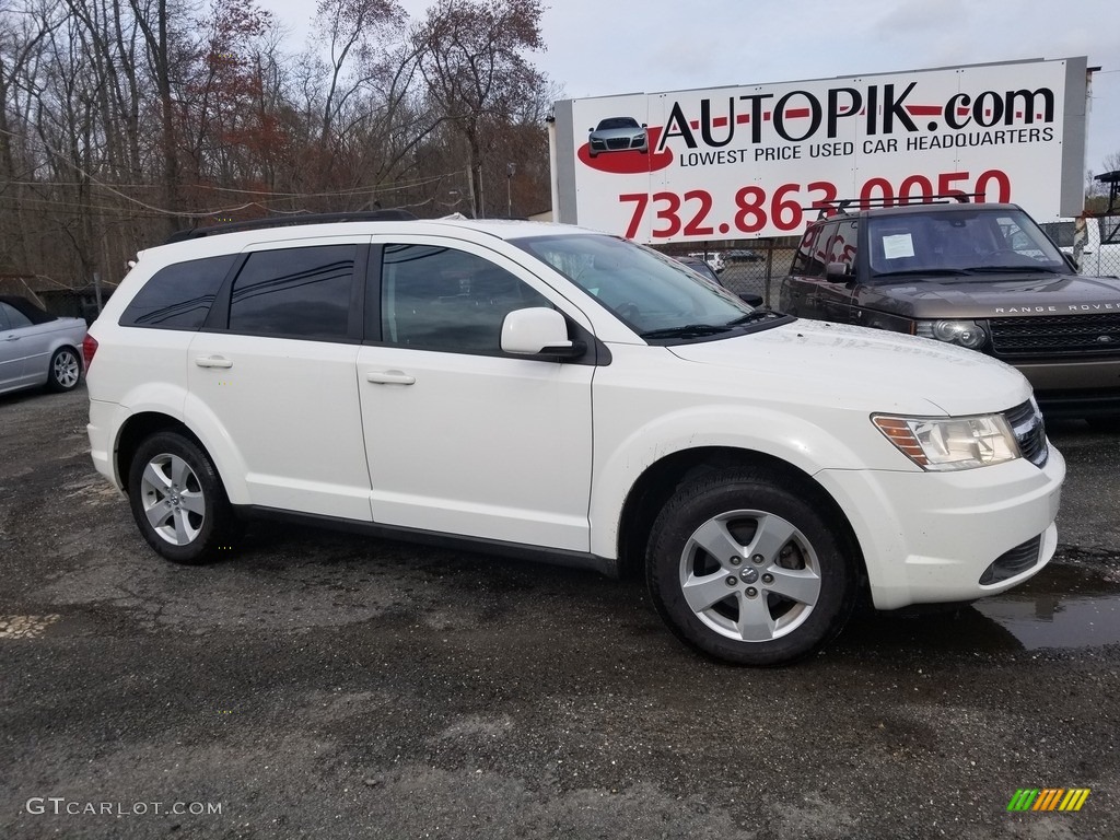 2010 Journey SXT - Stone White / Dark Slate Gray photo #1