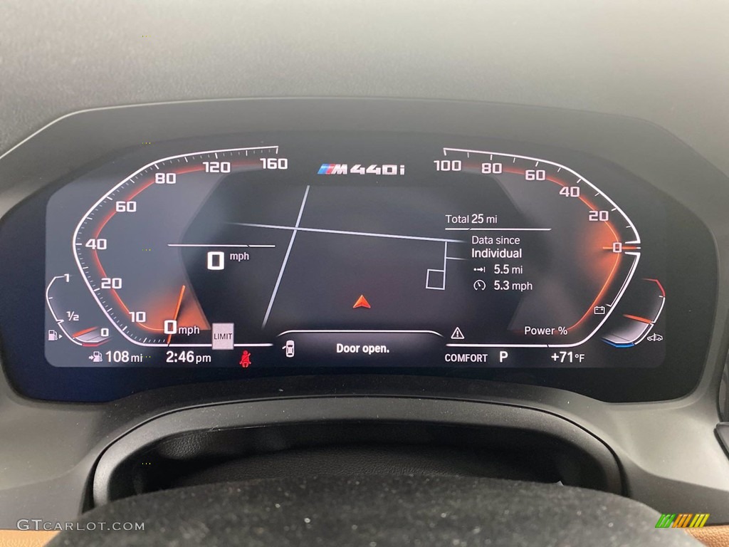 2021 BMW 4 Series M440i Convertible Gauges Photo #141747605