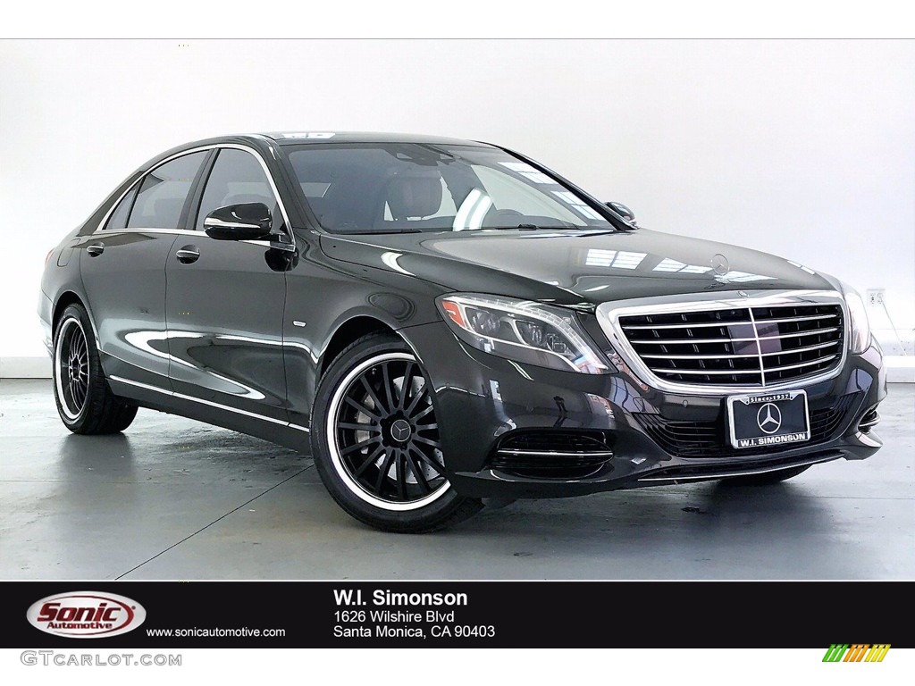 2014 S 550 Sedan - designo Mocha Black / Nut Brown/Black photo #1