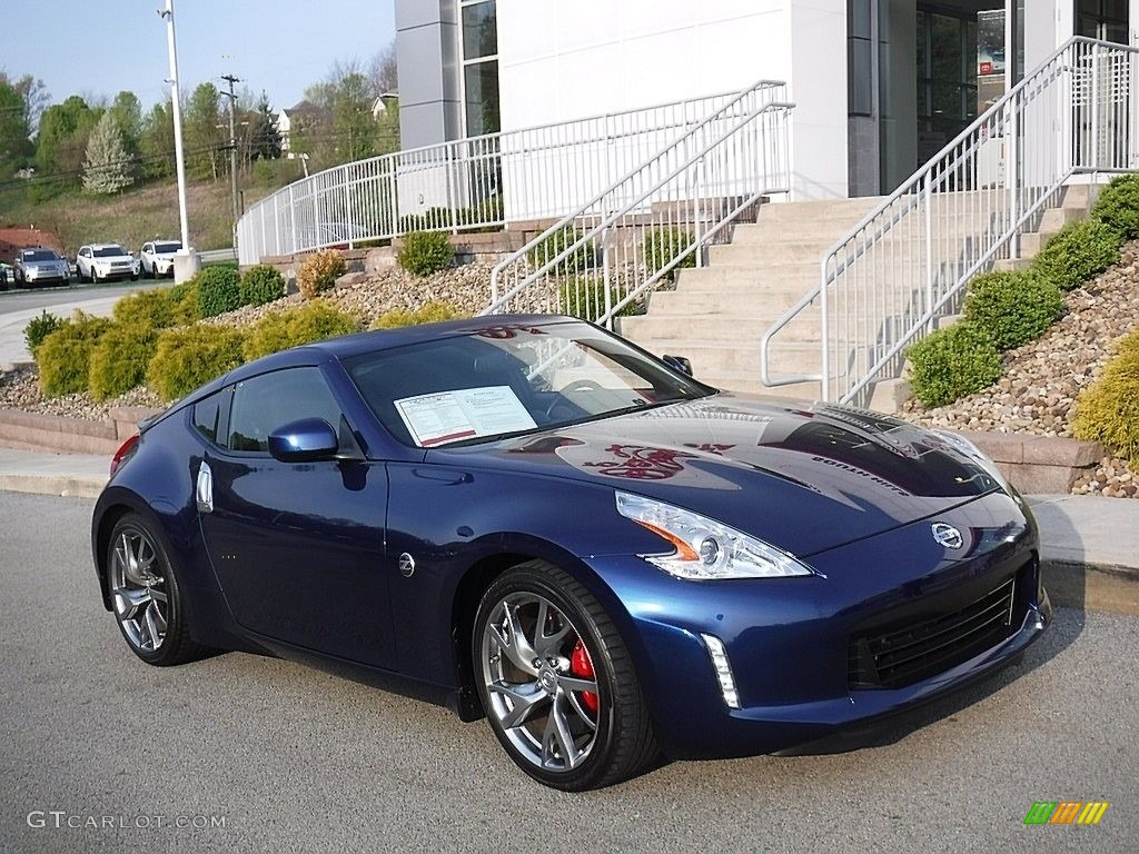 Deep Blue Pearl 2017 Nissan 370Z Touring Coupe Exterior Photo #141747773
