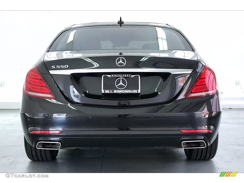 designo Mocha Black 2014 Mercedes-Benz S 550 Sedan Exterior Photo #141747801