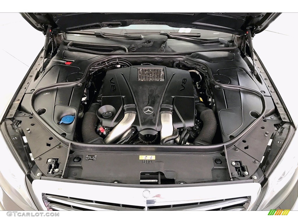 2014 Mercedes-Benz S 550 Sedan 4.6 Liter Twin-Turbocharged DOHC 32-Valve VVT V8 Engine Photo #141747883