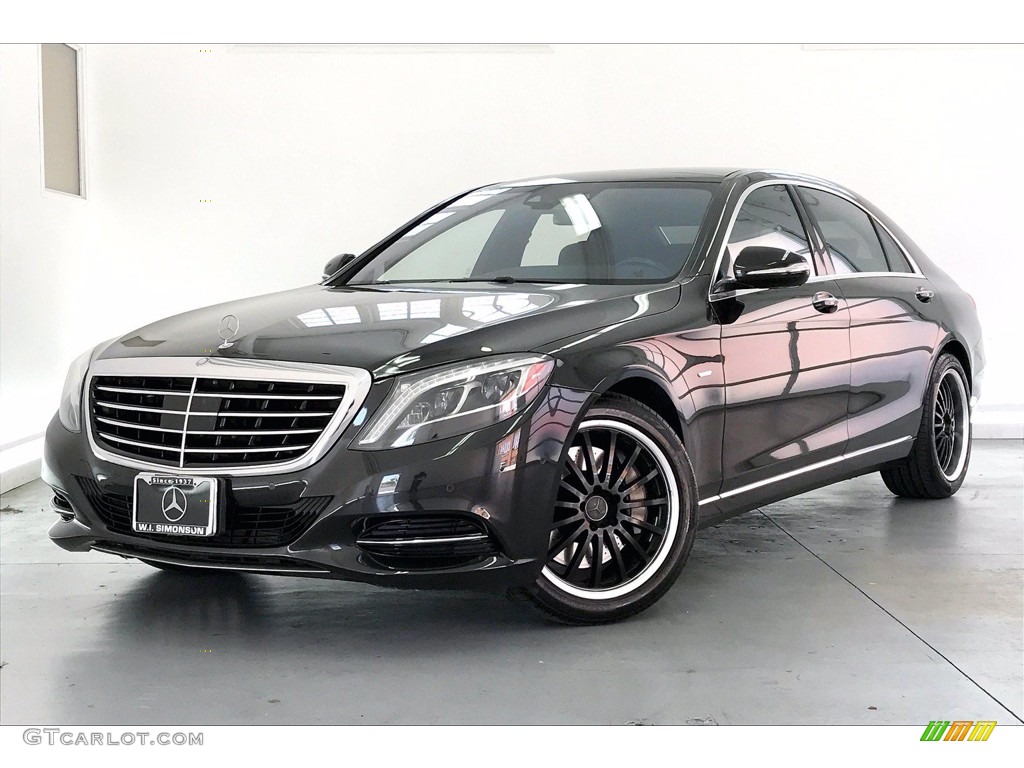 designo Mocha Black 2014 Mercedes-Benz S 550 Sedan Exterior Photo #141747920