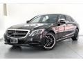 designo Mocha Black 2014 Mercedes-Benz S 550 Sedan Exterior