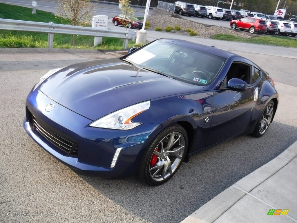 Deep Blue Pearl 2017 Nissan 370Z Touring Coupe Exterior Photo #141747942