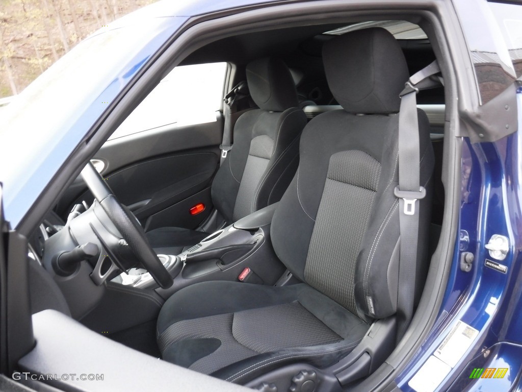 Black Interior 2017 Nissan 370Z Touring Coupe Photo #141748046