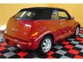 2005 Inferno Red Crystal Pearl Chrysler PT Cruiser Touring Convertible  photo #6