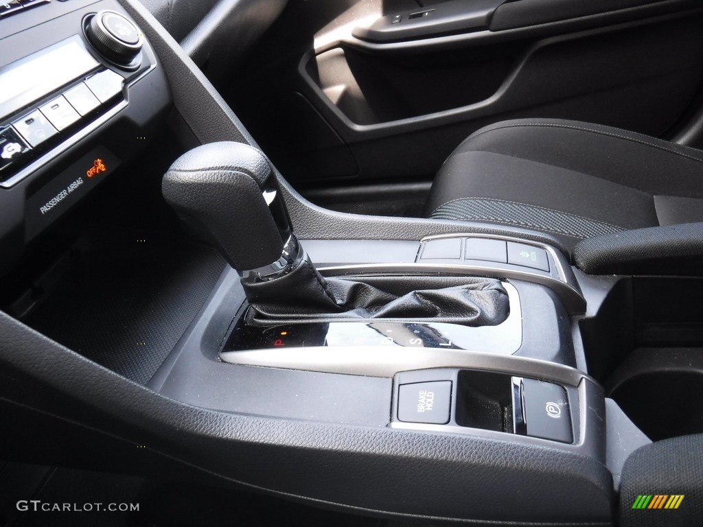 2018 Civic LX Hatchback - Sonic Gray Metallic / Black photo #14