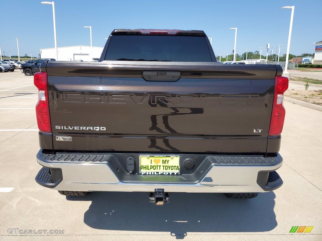 2019 Silverado 1500 LT Double Cab - Havana Brown Metallic / Jet Black photo #8