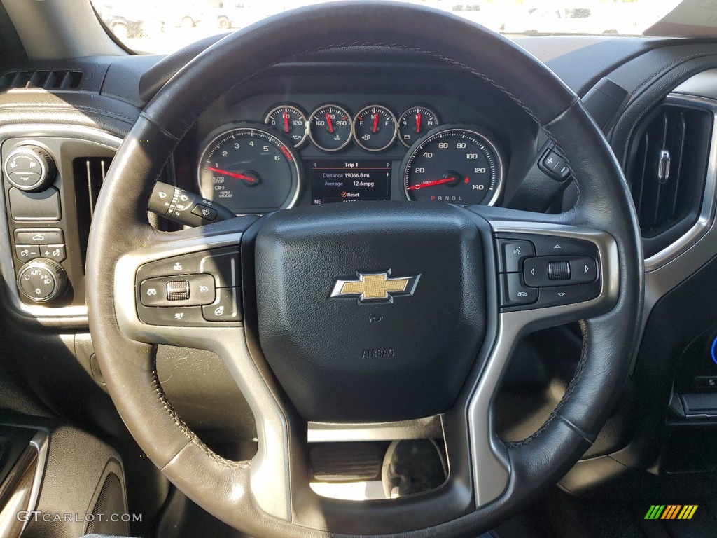 2019 Silverado 1500 LT Double Cab - Havana Brown Metallic / Jet Black photo #15