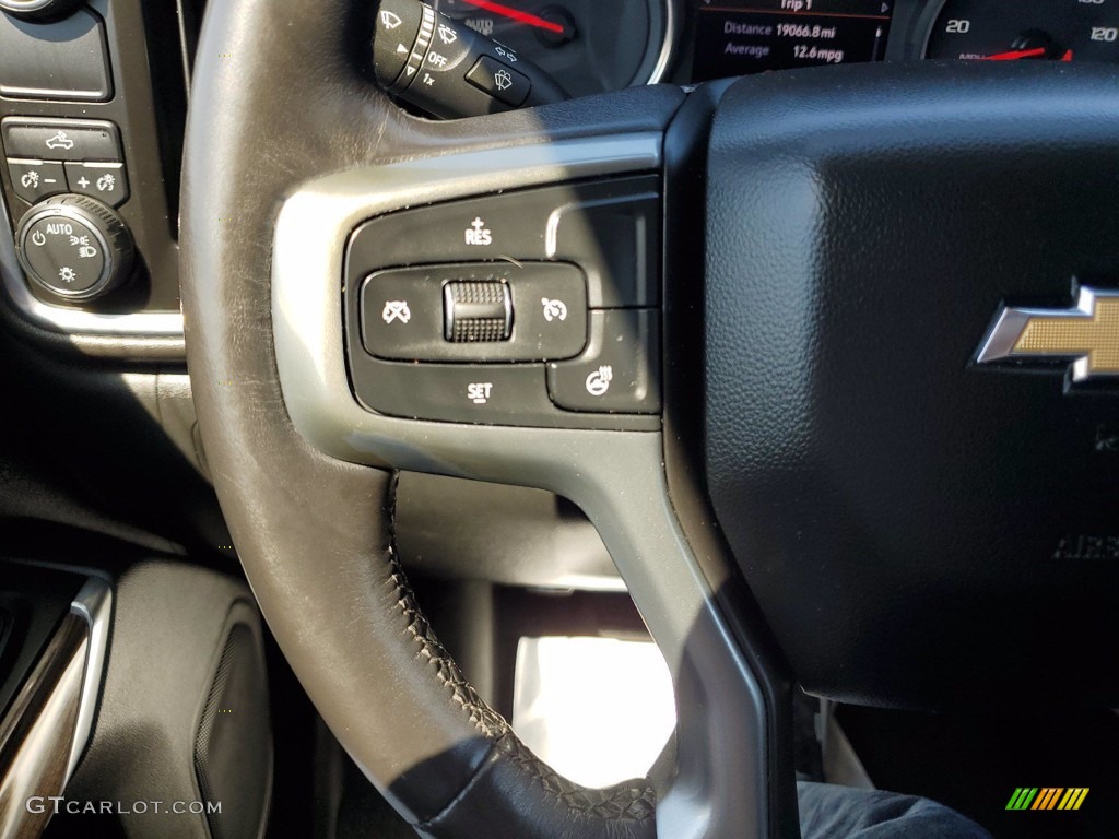 2019 Silverado 1500 LT Double Cab - Havana Brown Metallic / Jet Black photo #16
