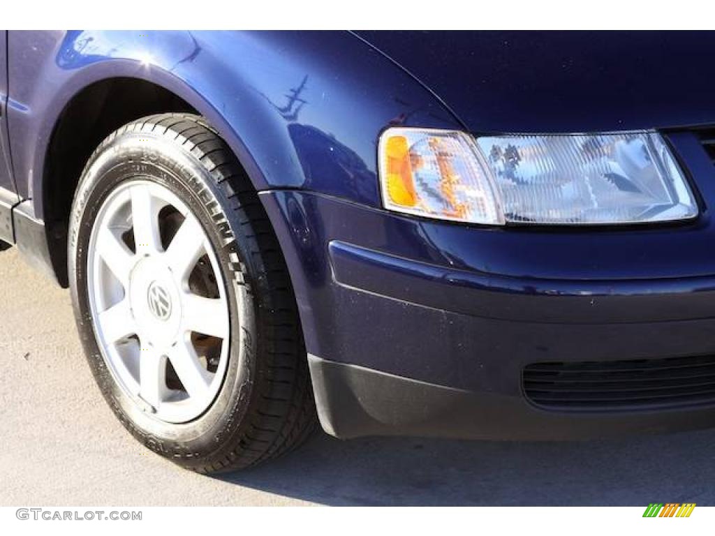 2000 Passat GLS 1.8T Sedan - Indigo Blue Pearl Metallic / Grey photo #31