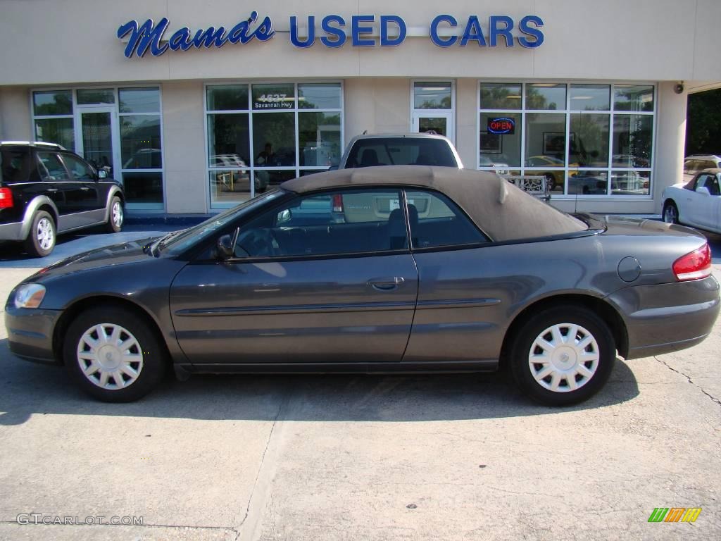 2005 Sebring Convertible - Graphite Metallic / Dark Slate Gray photo #1