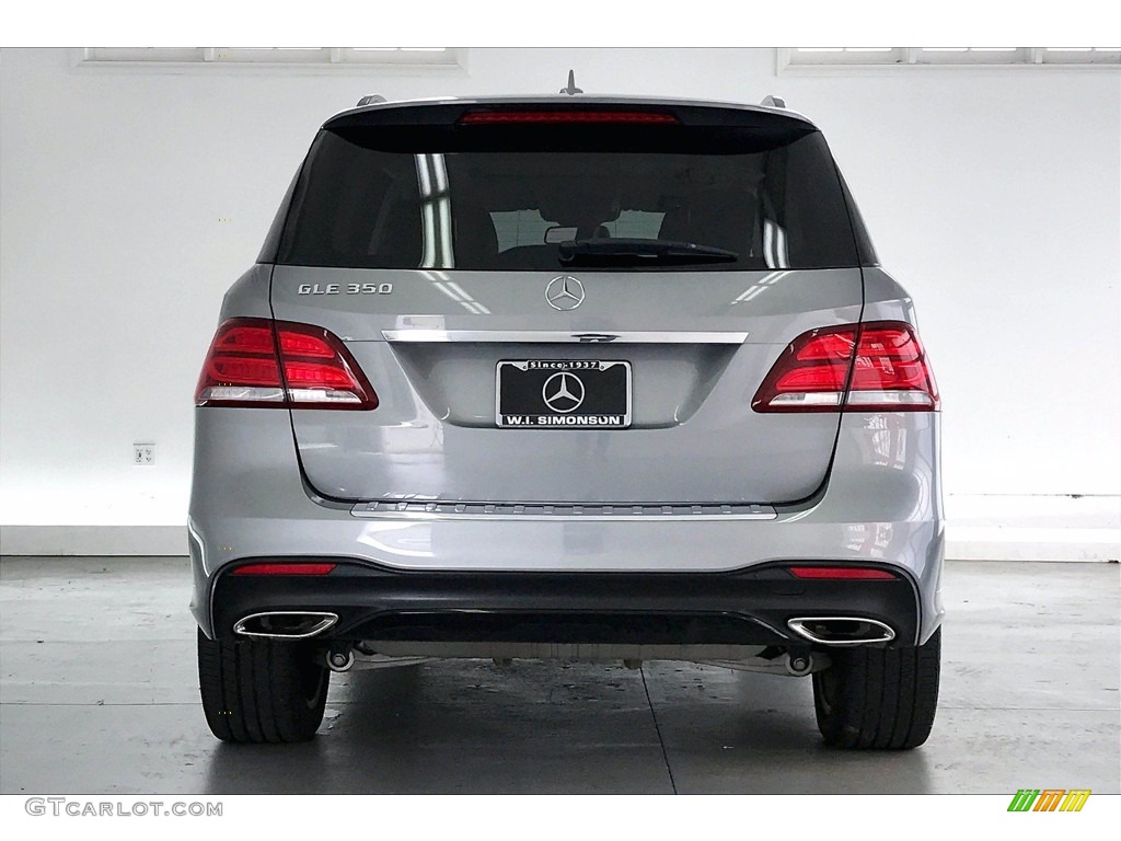 2016 GLE 350 - Palladium Silver Metallic / Black photo #3