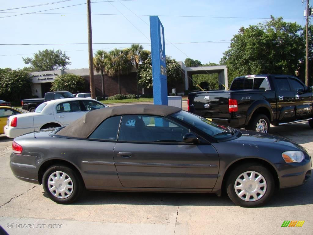 2005 Sebring Convertible - Graphite Metallic / Dark Slate Gray photo #5