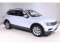 White Silver Metallic 2018 Volkswagen Tiguan SE 4MOTION