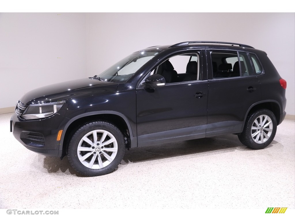 Deep Black Pearl 2017 Volkswagen Tiguan Limited 2.0T 4Motion Exterior Photo #141749792