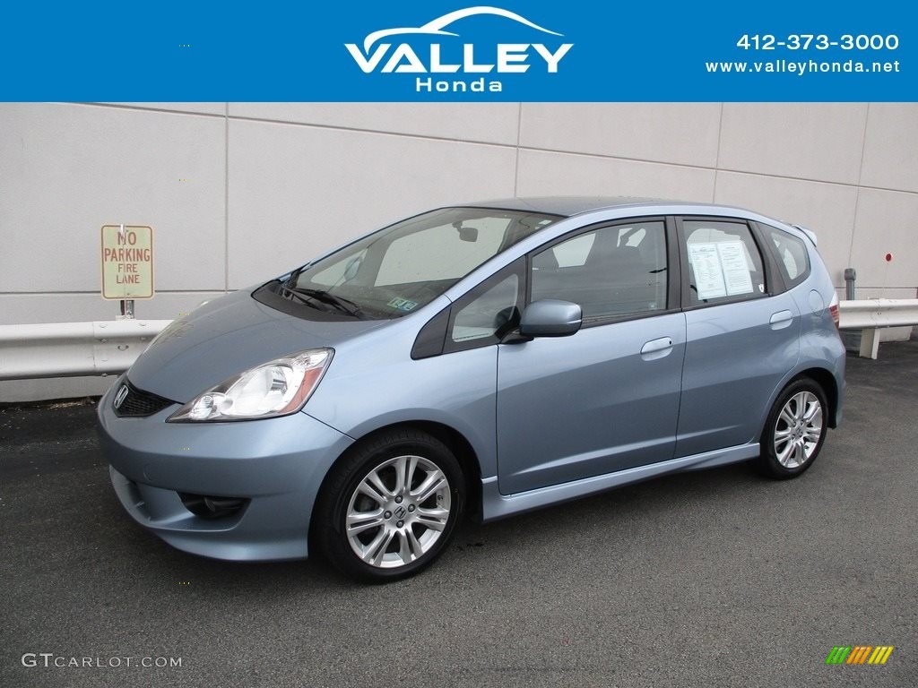 Celestial Blue Metallic Honda Fit