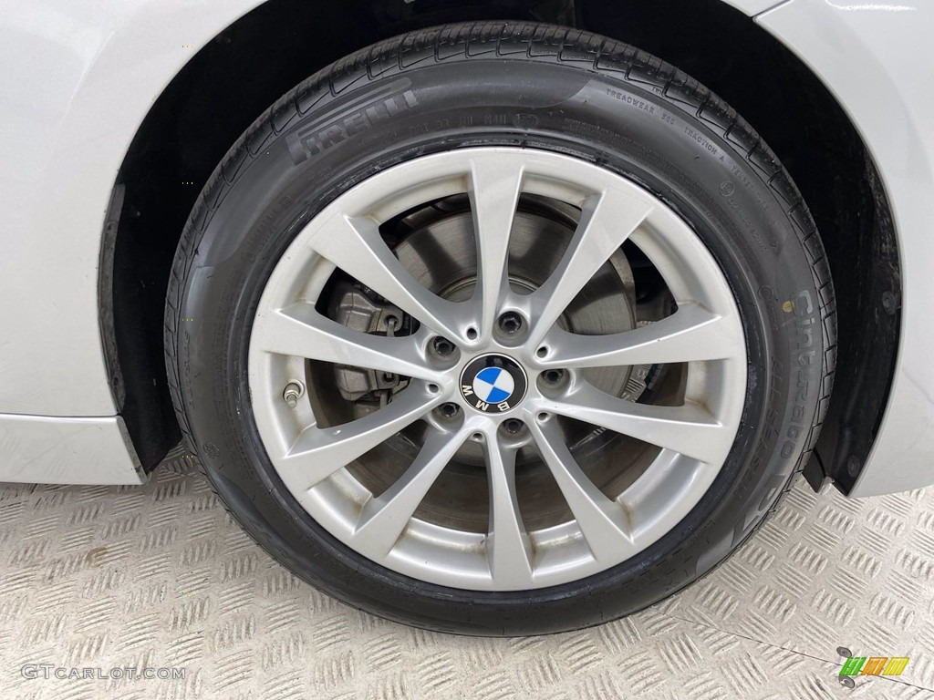 2018 3 Series 320i Sedan - Glacier Silver Metallic / Black photo #6