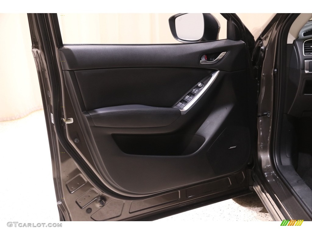 2016 CX-5 Grand Touring AWD - Titanium Flash Mica / Black photo #4