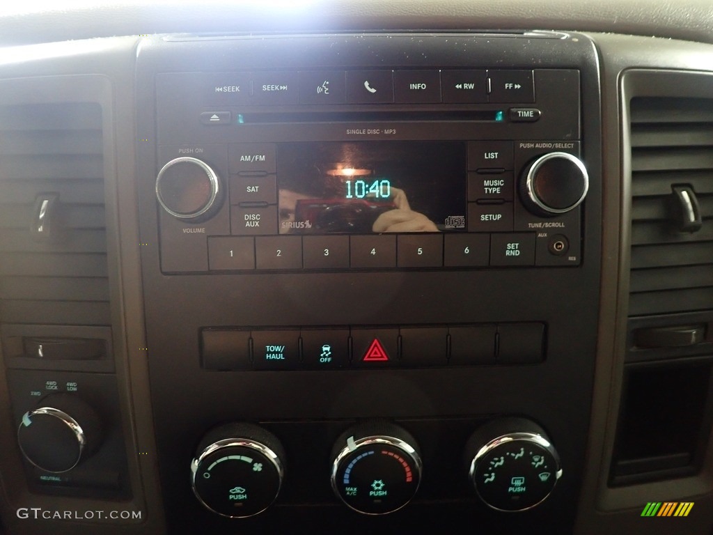 2011 Ram 1500 ST Quad Cab 4x4 - Brilliant Black Crystal Pearl / Dark Slate Gray/Medium Graystone photo #24