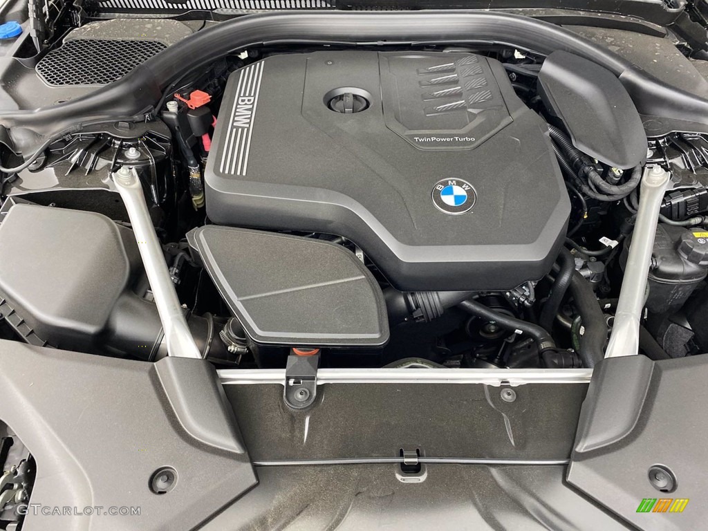 2021 5 Series 530i Sedan - Black Sapphire Metallic / Black photo #9