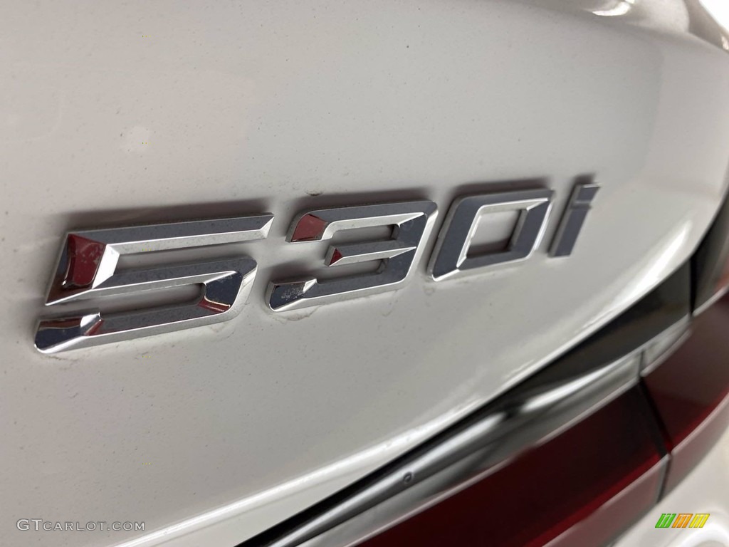 2021 5 Series 530i Sedan - Alpine White / Black photo #8