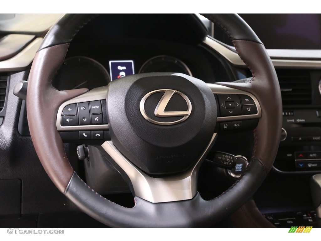 2017 Lexus RX 350 AWD Noble Brown Steering Wheel Photo #141753017