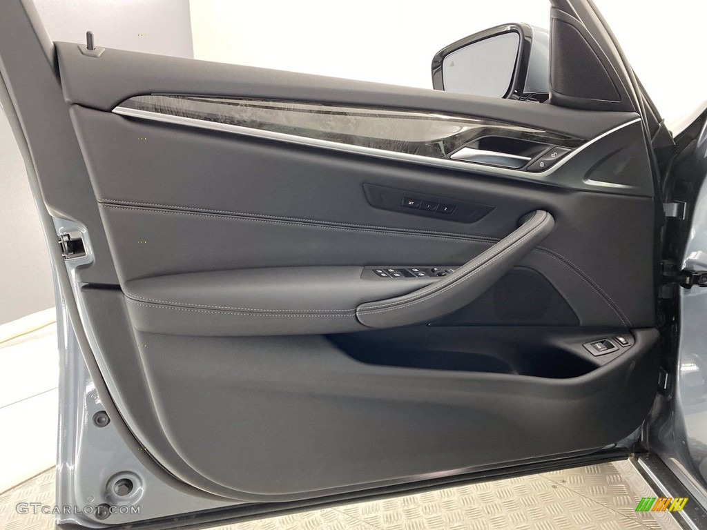 2021 5 Series 530e Sedan - Bluestone Metallic / Black photo #10