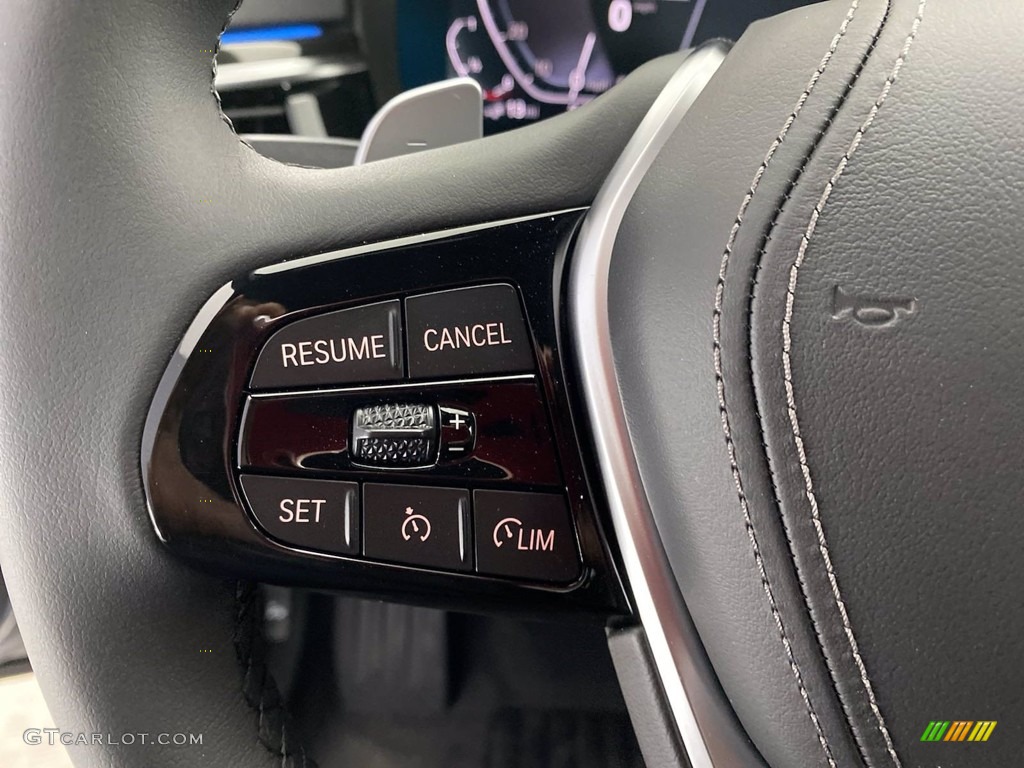 2021 5 Series 530e Sedan - Bluestone Metallic / Black photo #15