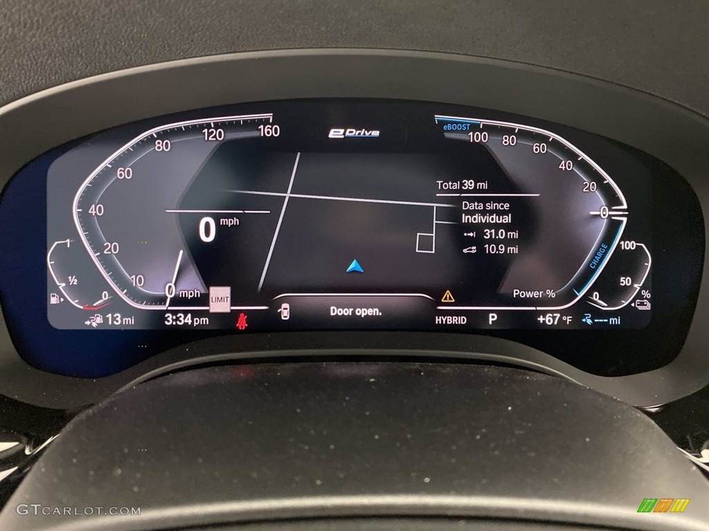 2021 5 Series 530e Sedan - Bluestone Metallic / Black photo #17