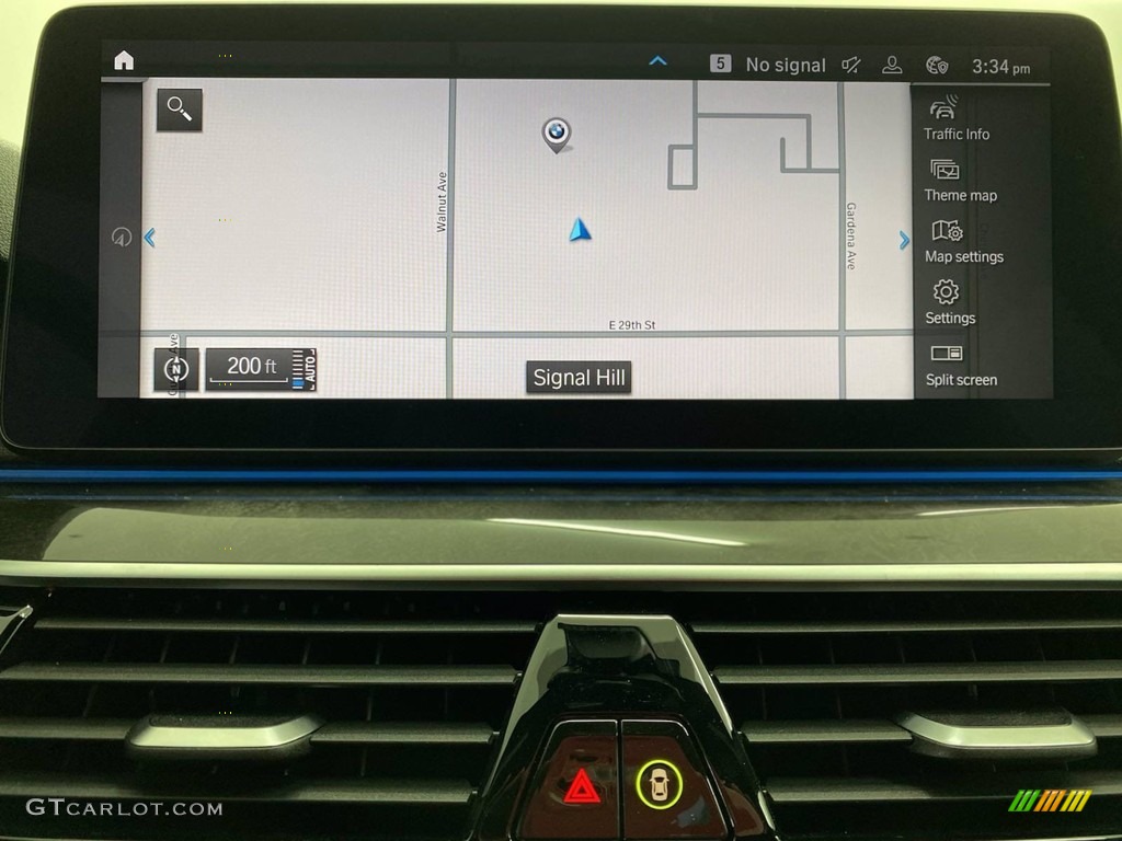 2021 5 Series 530e Sedan - Bluestone Metallic / Black photo #18