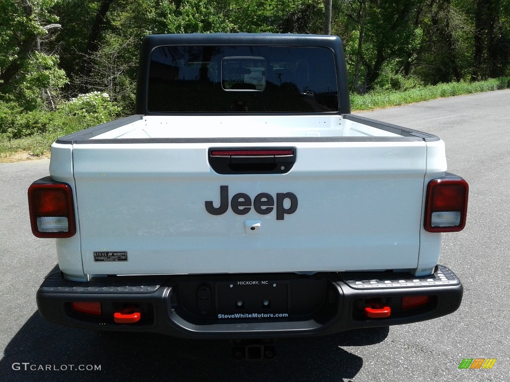 2021 Gladiator Rubicon 4x4 - Bright White / Black photo #7