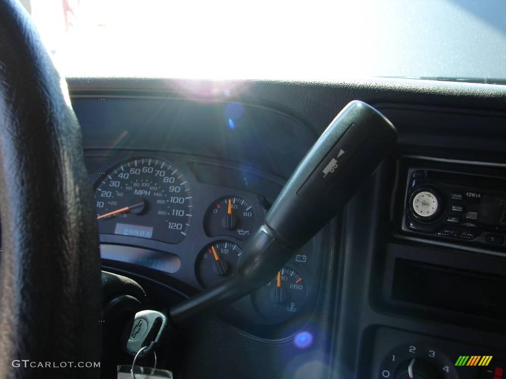 2005 Silverado 1500 Z71 Regular Cab 4x4 - Dark Gray Metallic / Dark Charcoal photo #25