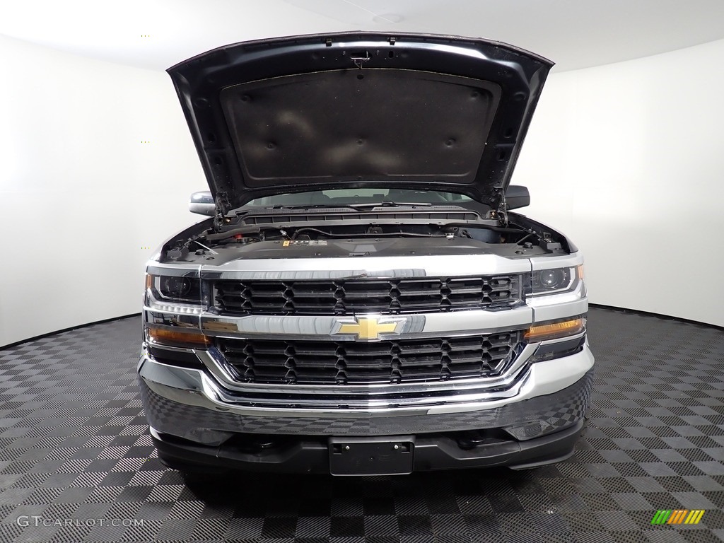 2019 Silverado LD LT Double Cab 4x4 - Graphite Metallic / Jet Black photo #6