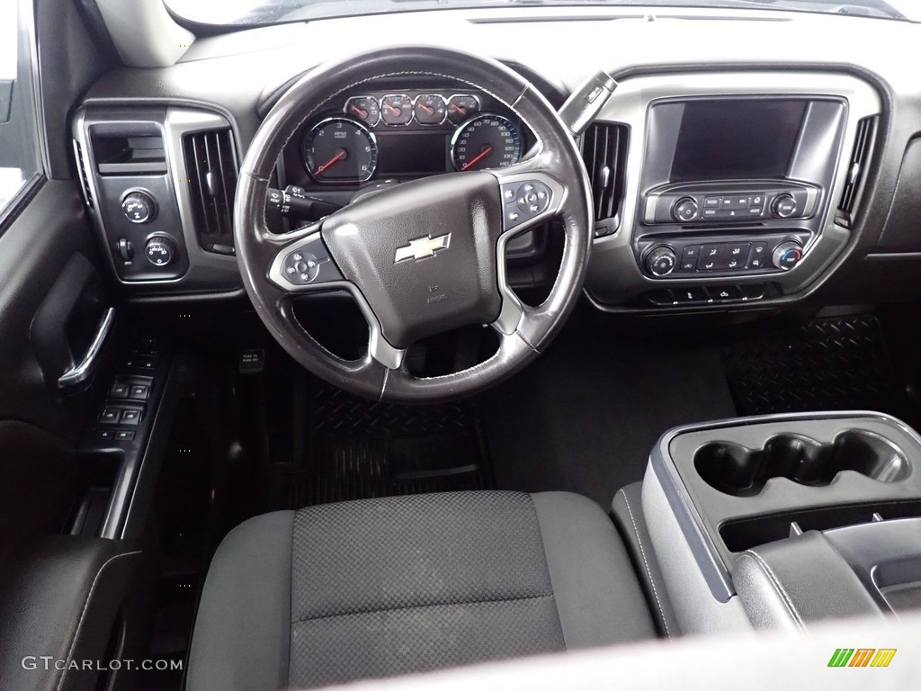 2019 Silverado LD LT Double Cab 4x4 - Graphite Metallic / Jet Black photo #34